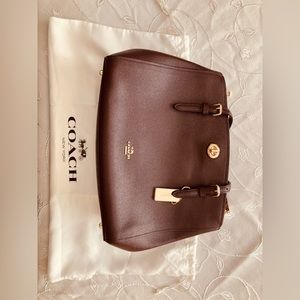 Burgundy Coach Bag